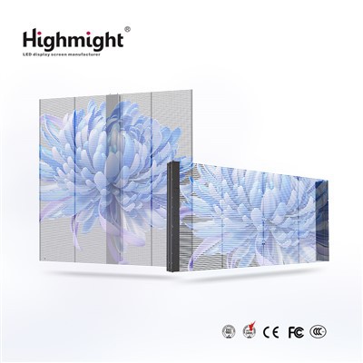 صفحه نمایش شیشه ای شفاف ال ای دی